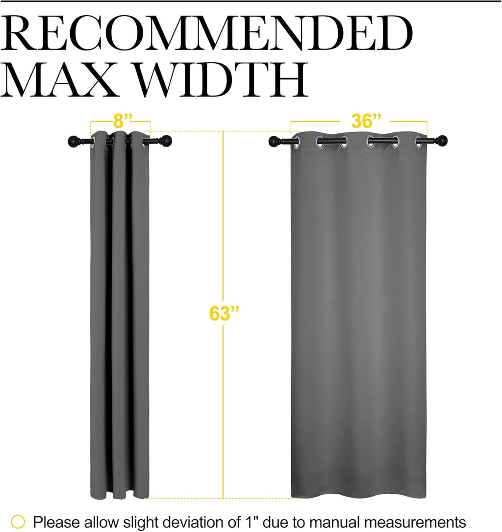 Elegant Blackout Curtain Set