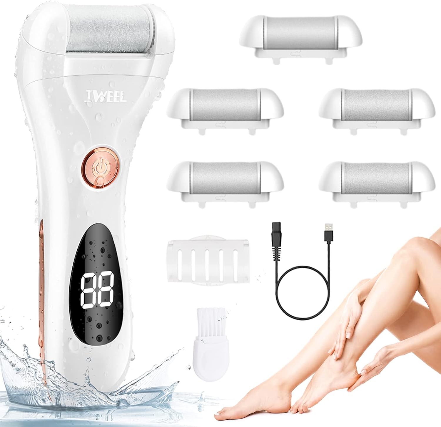 Spa-Quality Electric Foot Care System