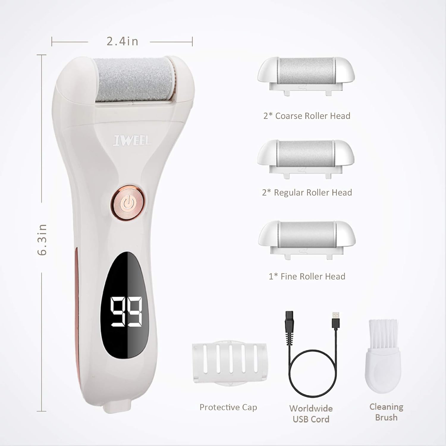 Spa-Quality Electric Foot Care System
