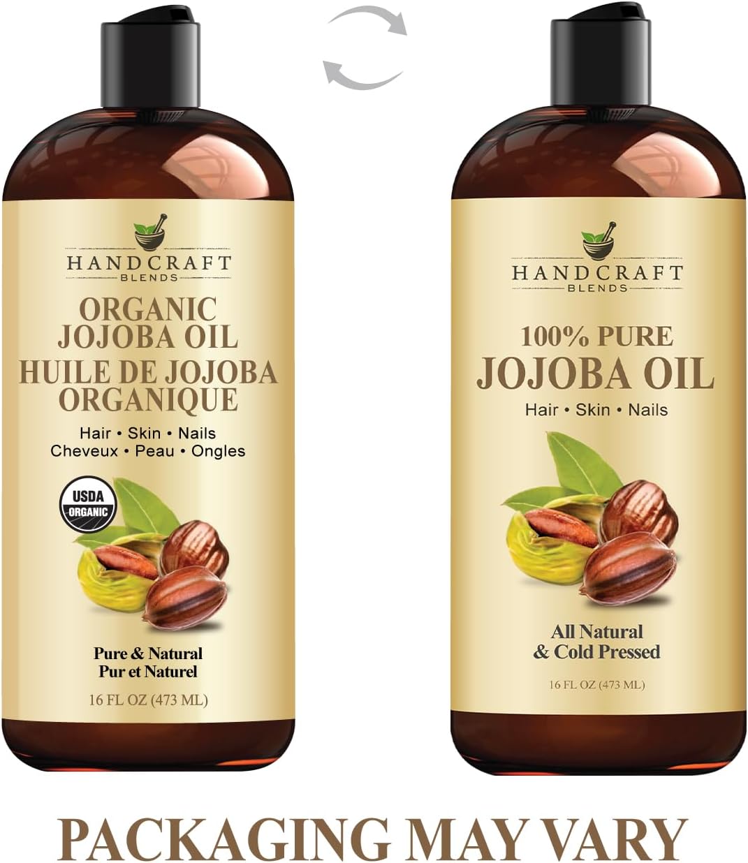 Pure Jojoba Oil for Skin and Hair Care