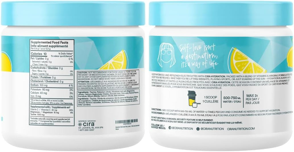 Self-Love Lemonade Electrolyte Mix