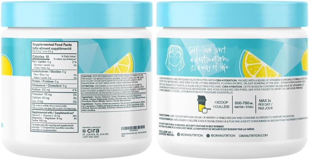 Self-Love Lemonade Electrolyte Mix