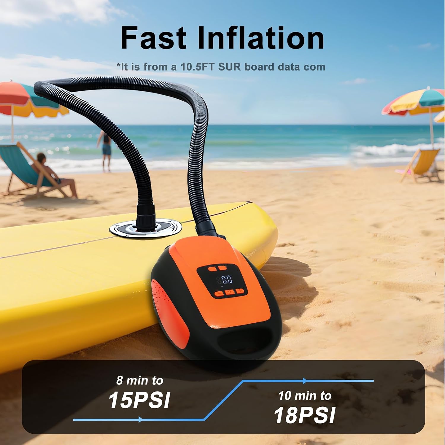 Portable Electric Inflator for Inflatables