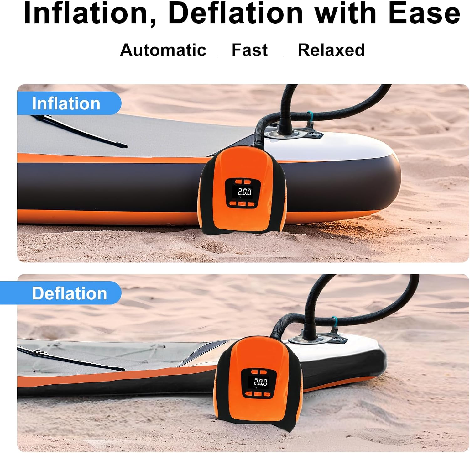 Portable Electric Inflator for Inflatables