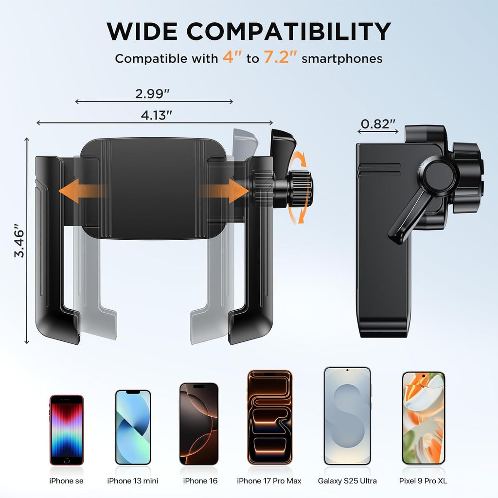 Premium Quick-Release Bike and Motorcycle Phone Mount