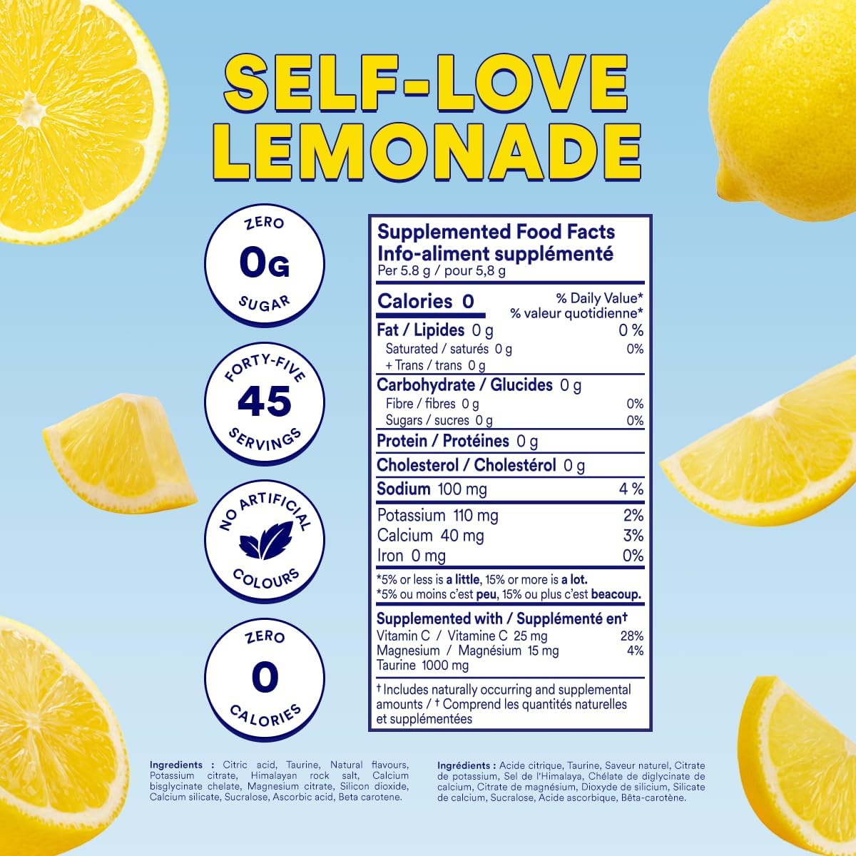 Self-Love Lemonade Electrolyte Mix