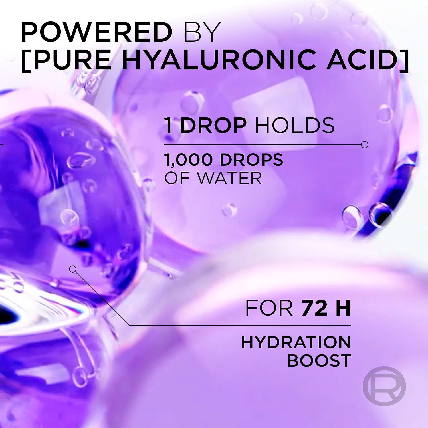 L'Oréal Paris Hair Expertise Hyaluron Plump Hydrating Shampoo with Hyaluronic Acid, for All Types of Dry Hair, Deeply Replumps with Hydration, Moisture and Bounce, 828ml