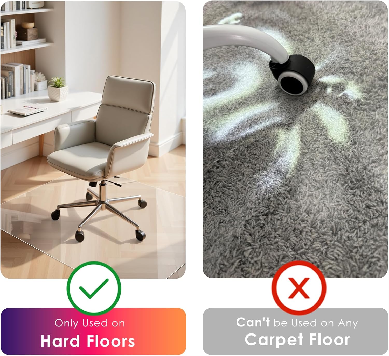 Premium Clear Floor Protection Mat