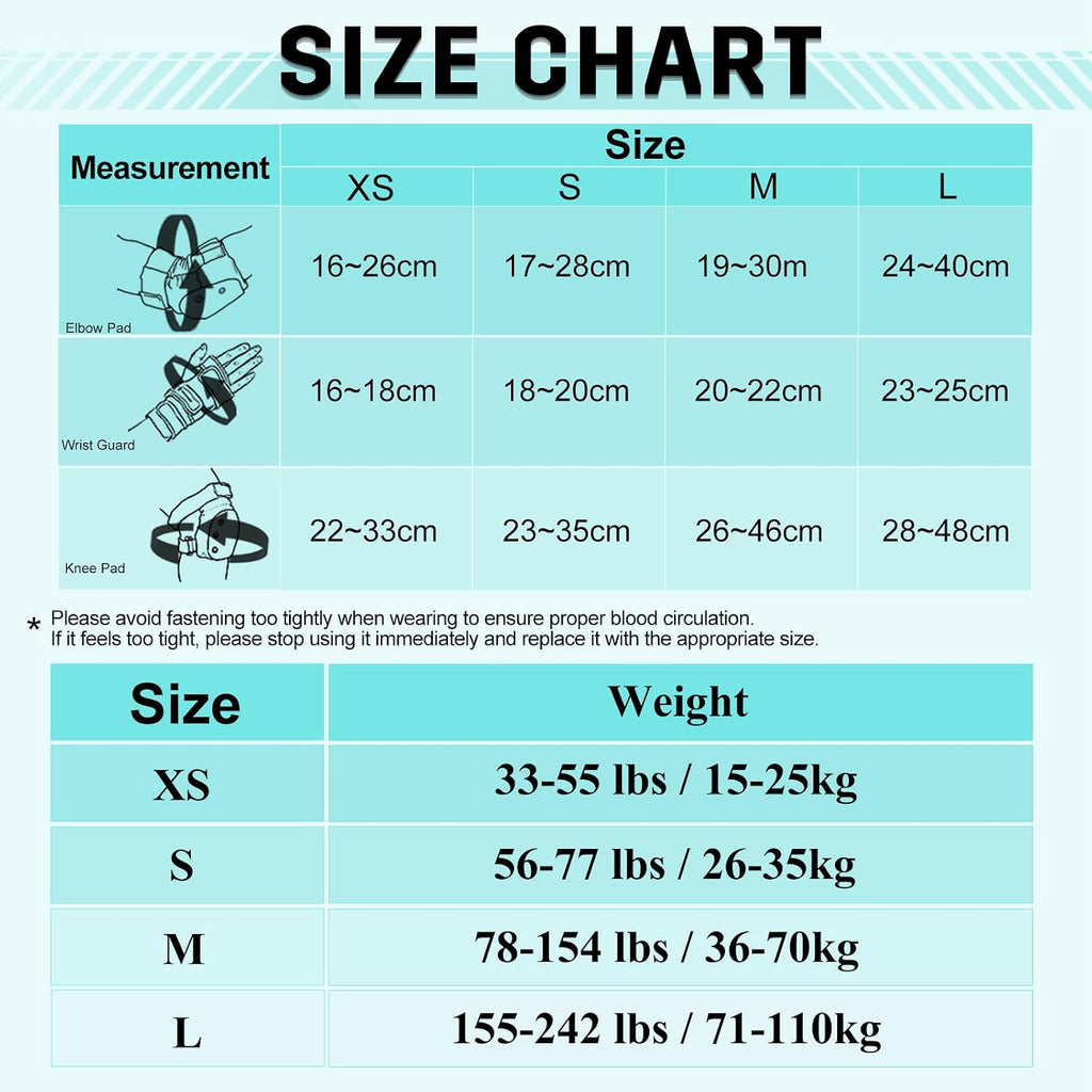 Premium All-in-One Sports Safety Gear Set
