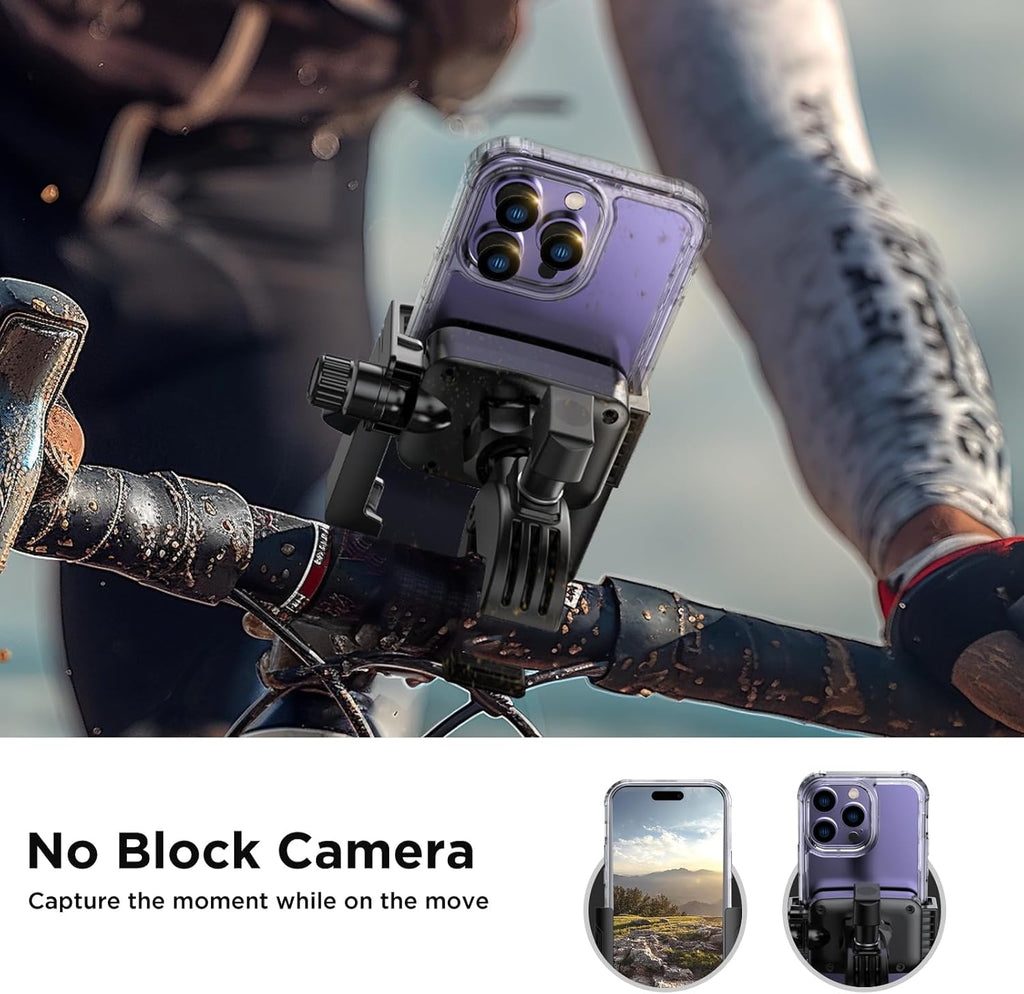 Premium Quick-Release Bike and Motorcycle Phone Mount