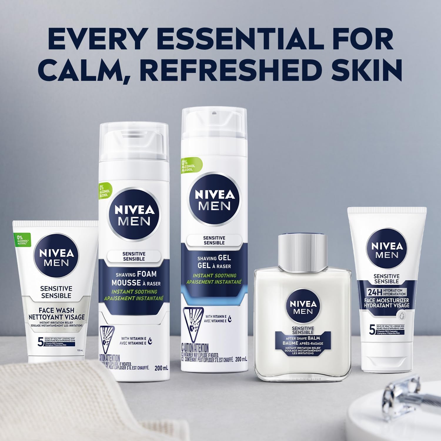 Sensitive Skin Shaving Foam