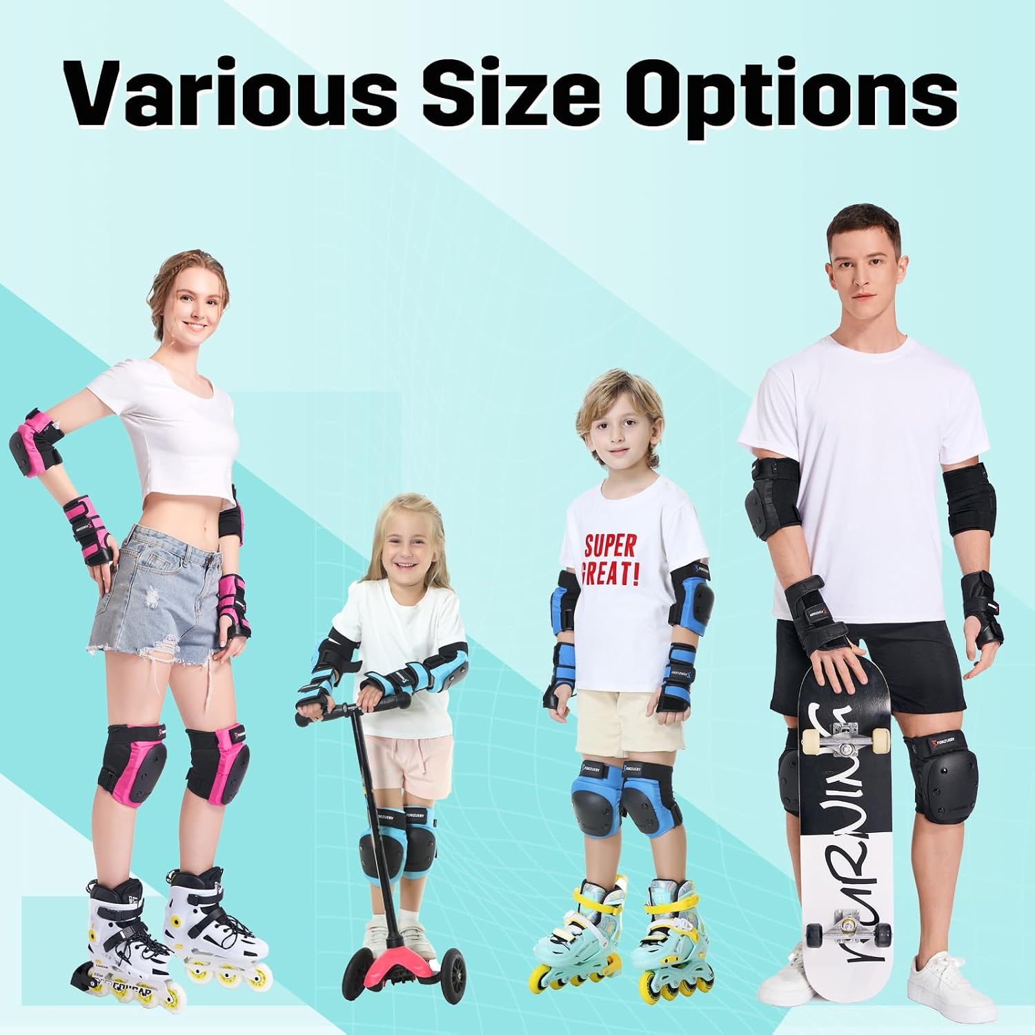 Premium All-in-One Sports Safety Gear Set