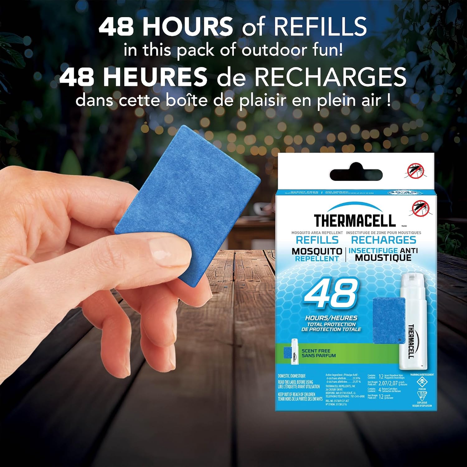 Outdoor Mosquito Protection Refill