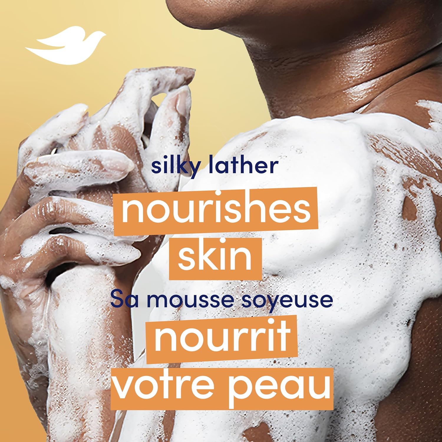 Dove Beauty Bar Soap for Nourished, Radiant Skin, Shea Butter, Enriches Skin, 106g 6 count | 1/4 moisturizing cream, shea butter vanilla scent, daily gentle face body & hand cleanser for nourished radiant skin, 6 bars