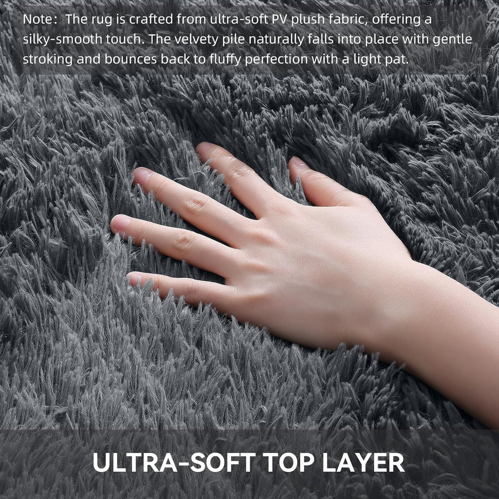 Luxurious Plush Safety Area Rug