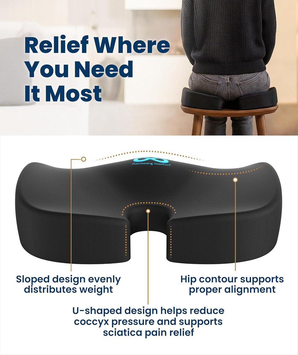 Premium Memory Foam Support Cushion
