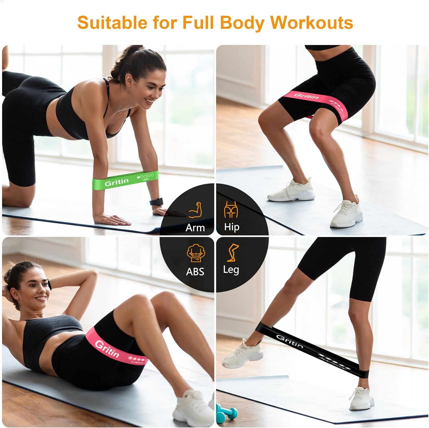 Premium Versatile Resistance Bands Set