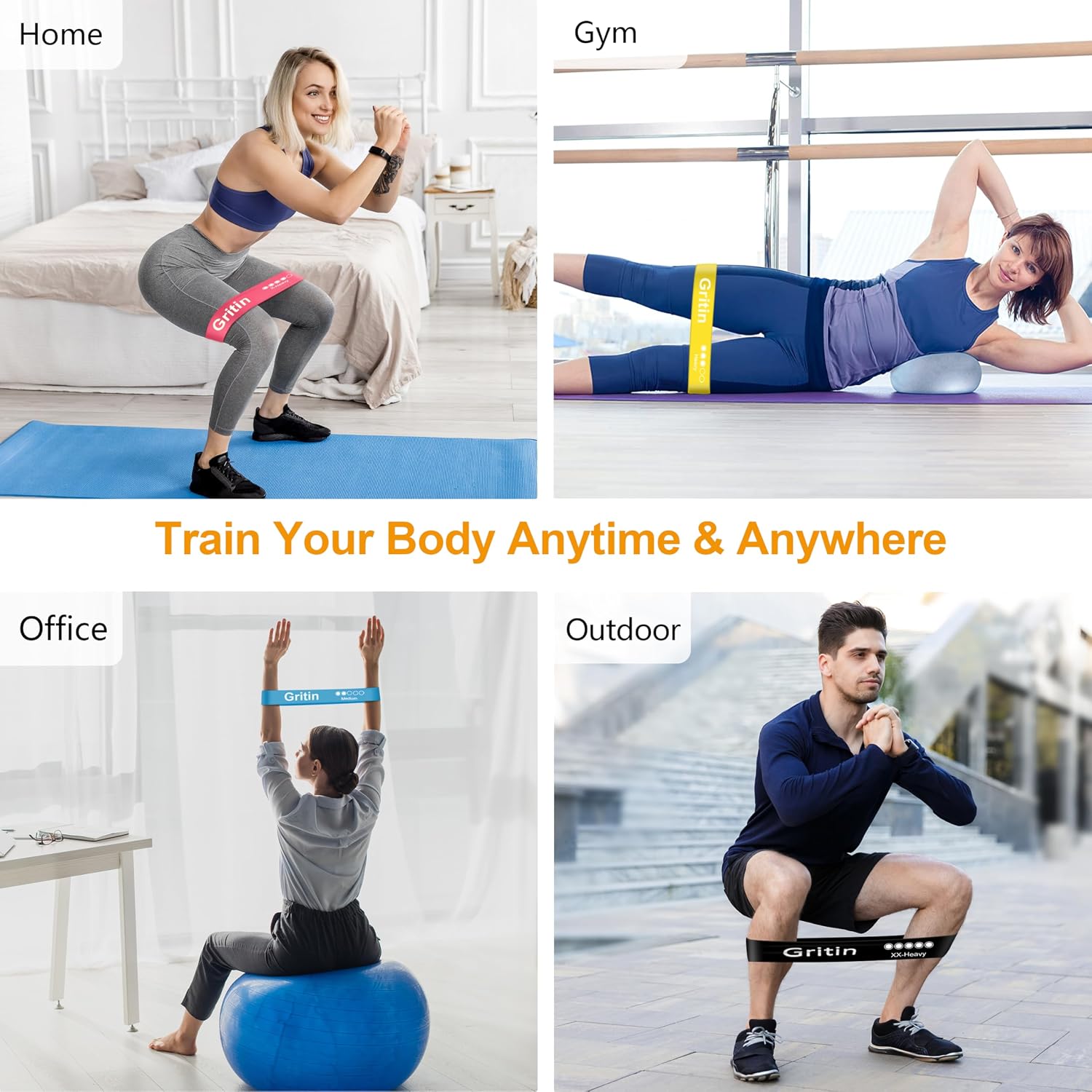 Premium Versatile Resistance Bands Set
