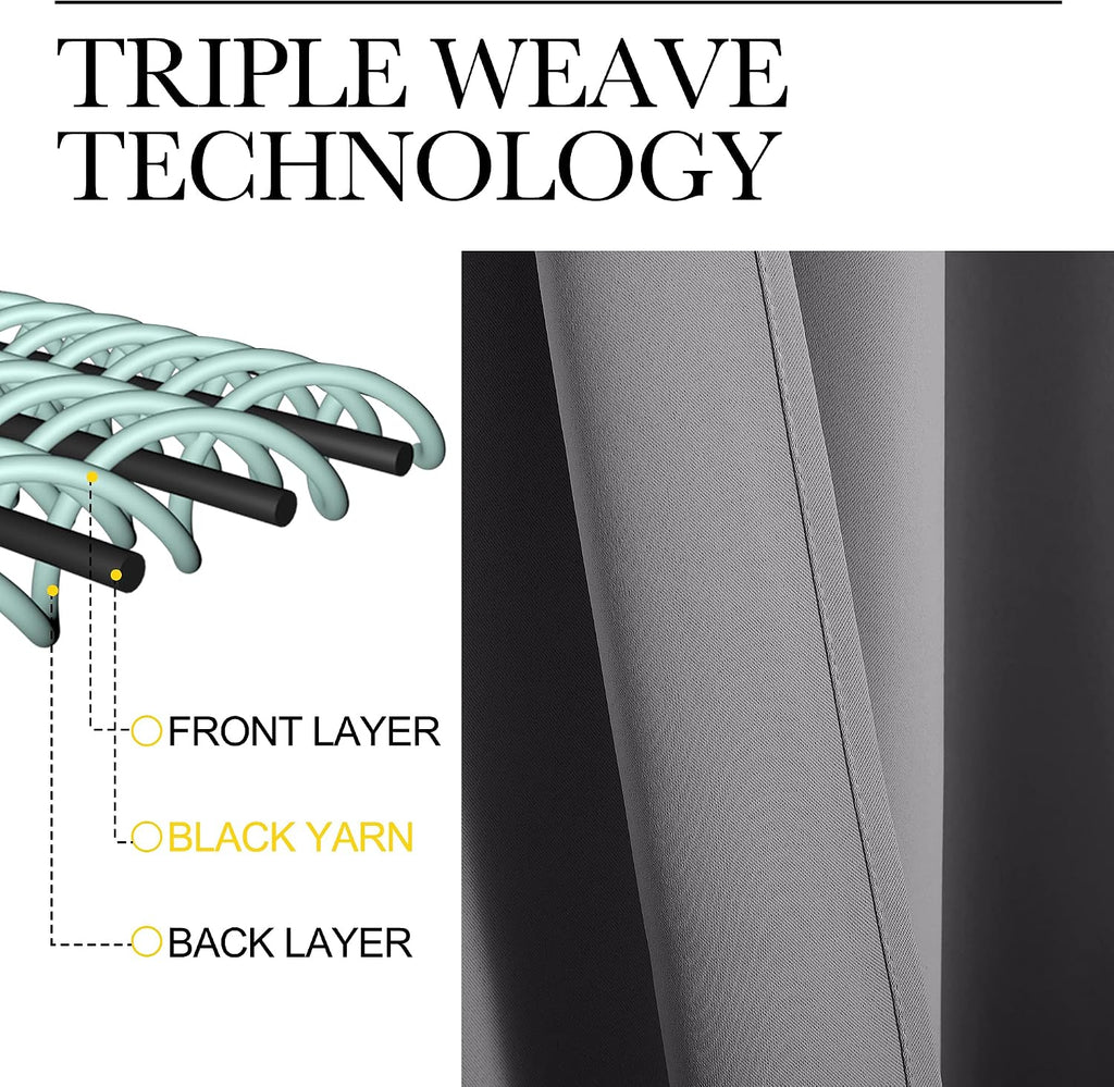 Elegant Blackout Curtain Set