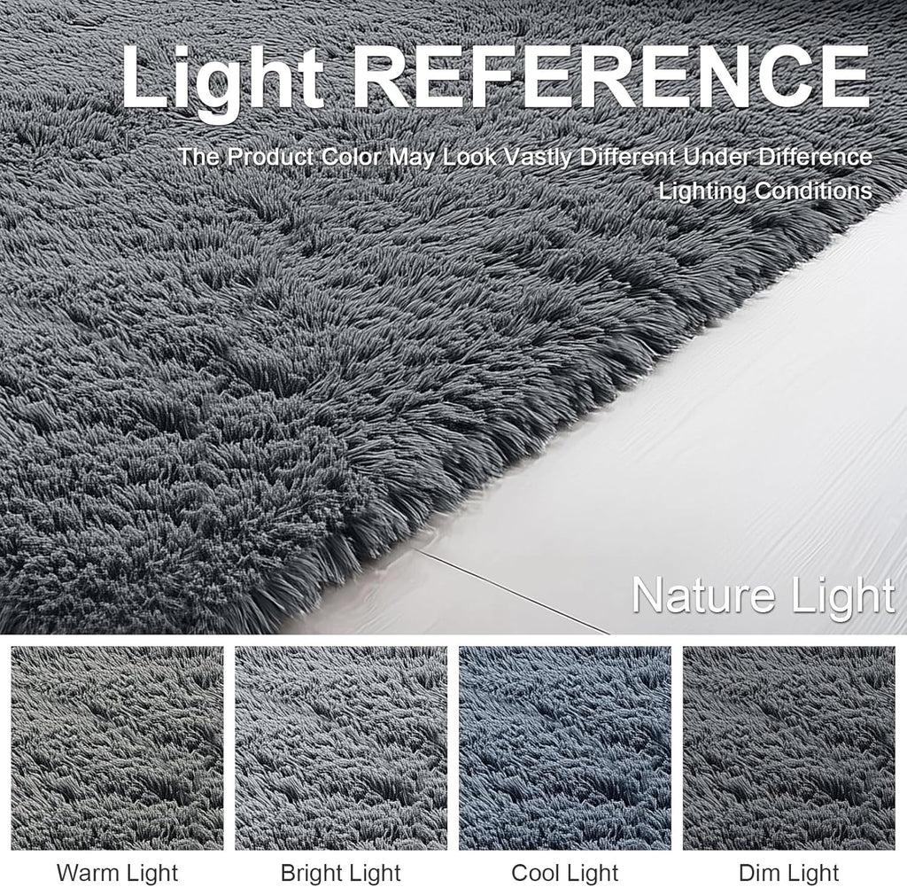 Luxurious Plush Safety Area Rug